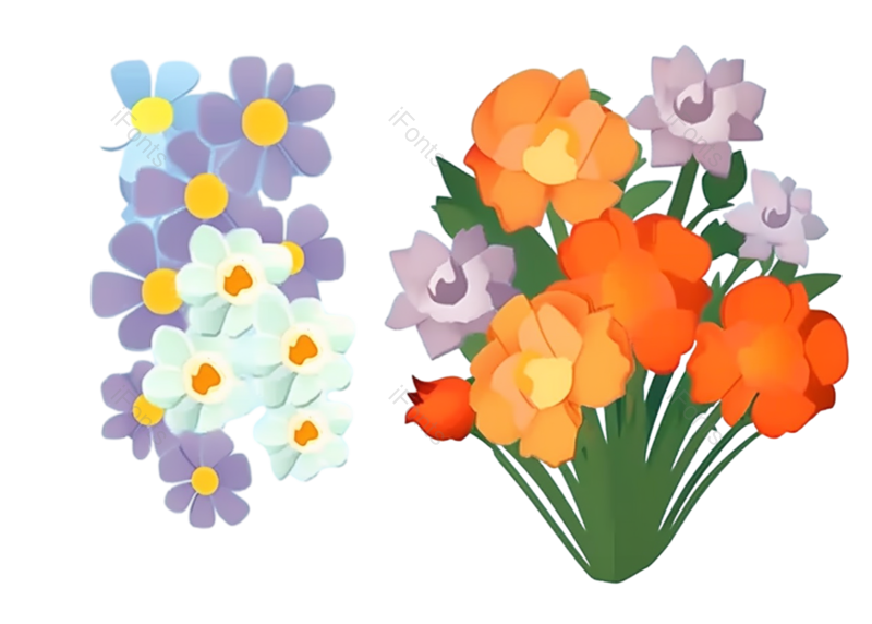 母亲节图片,父亲节元素,请柬PNG,红色的花免抠素材